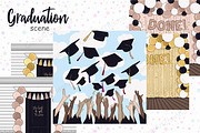 Graduation Scene, an Education Illustration by GlamArtZhanna (Thumbnail 3 of 4)