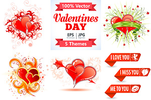 Happy Valentines Day, a Decorative Illustration by TAlex