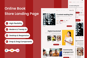 ReRead - Online Book Store LandingV1