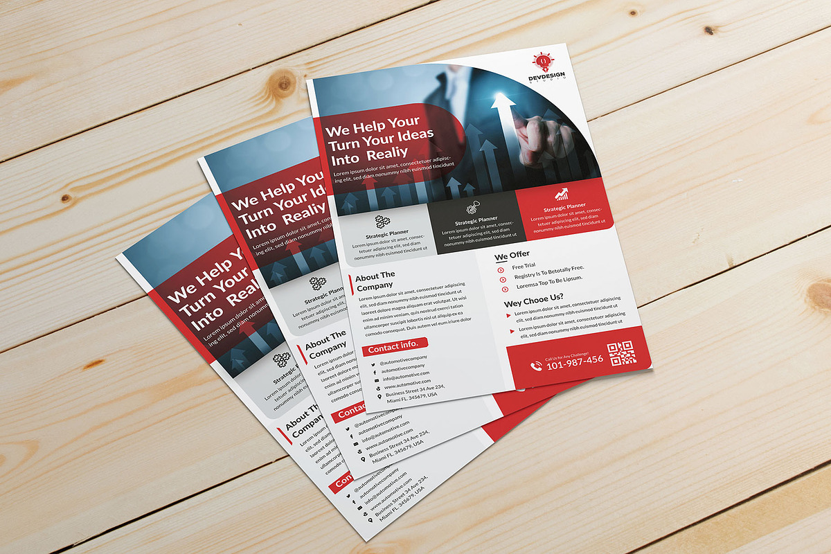 Corporate Business Flyer, a Flyer Template by litoondev (Photo 2 of 3)
