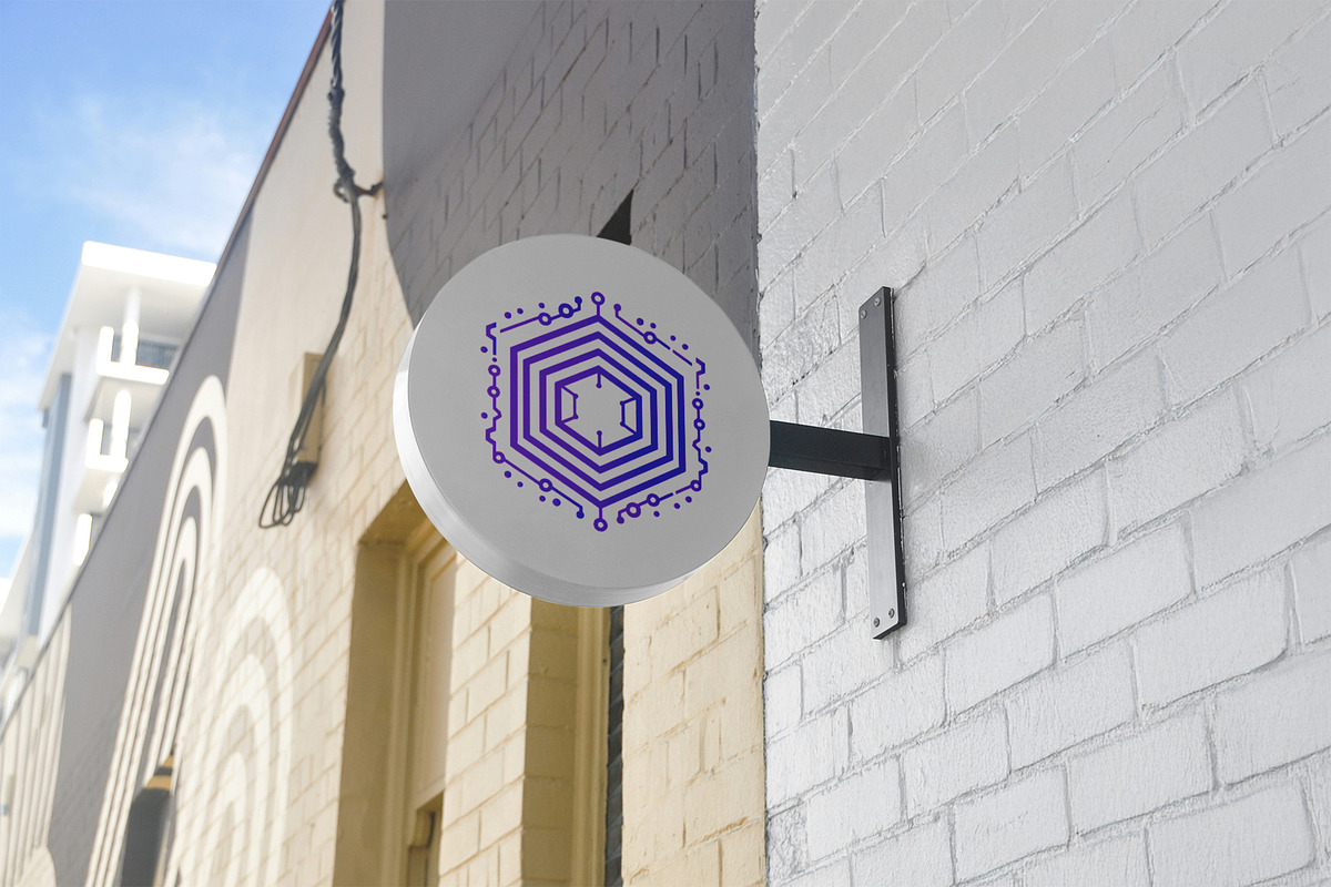Minimal Hexagonal Tech Circuit Logo, a Branding & Logo Template by Vectorium Studio (Photo 8 of 9)