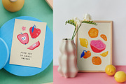 Fruits | Clipart + patterns, a Food Illustration by katieromanoff_art (Thumbnail 8 of 15)