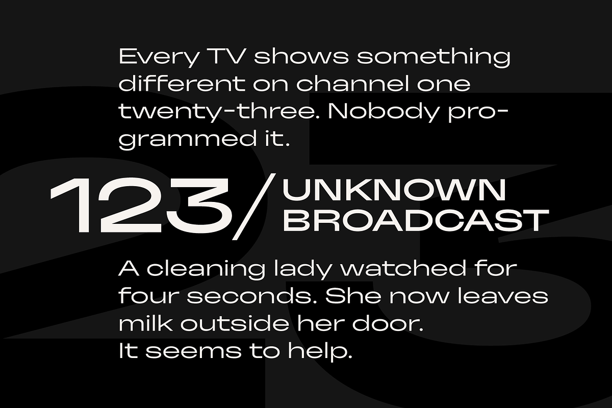 Cranch Font Family, a Sans Serif Font by Arbuz (Photo 7 of 11)