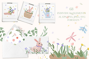 Spring Easter, Bunny Collections