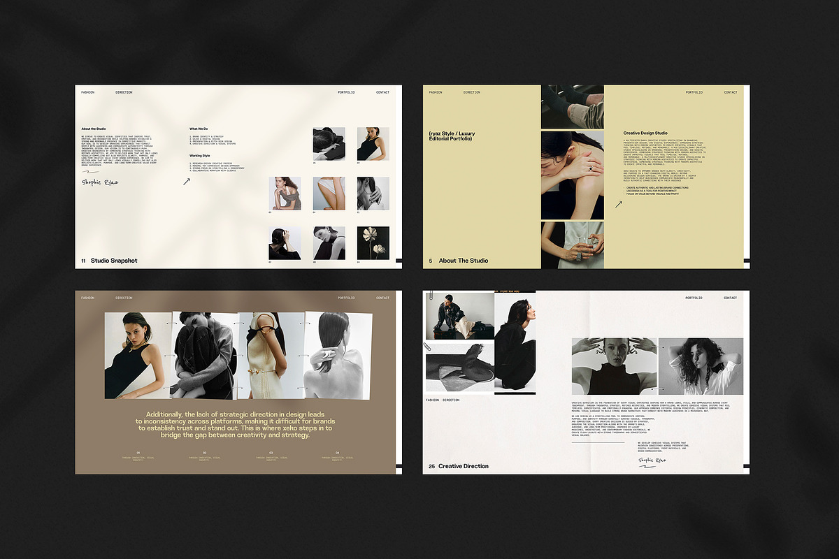 RYAZ Portfolio, a Presentation Template by evgenystudio (Photo 2 of 9)