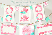 Paper Decor Watercolor Collection, a Decorative Illustration by Cat In Colour (Thumbnail 3 of 6)