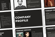 Company Profile Keynote Template, a Presentation Template by Gaize (Thumbnail 1 of 10)