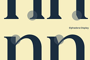 Elphadora Display Family, a Serif Font by Skypia (Thumbnail 10 of 15)