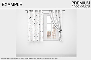 Curtains & Pillows Set