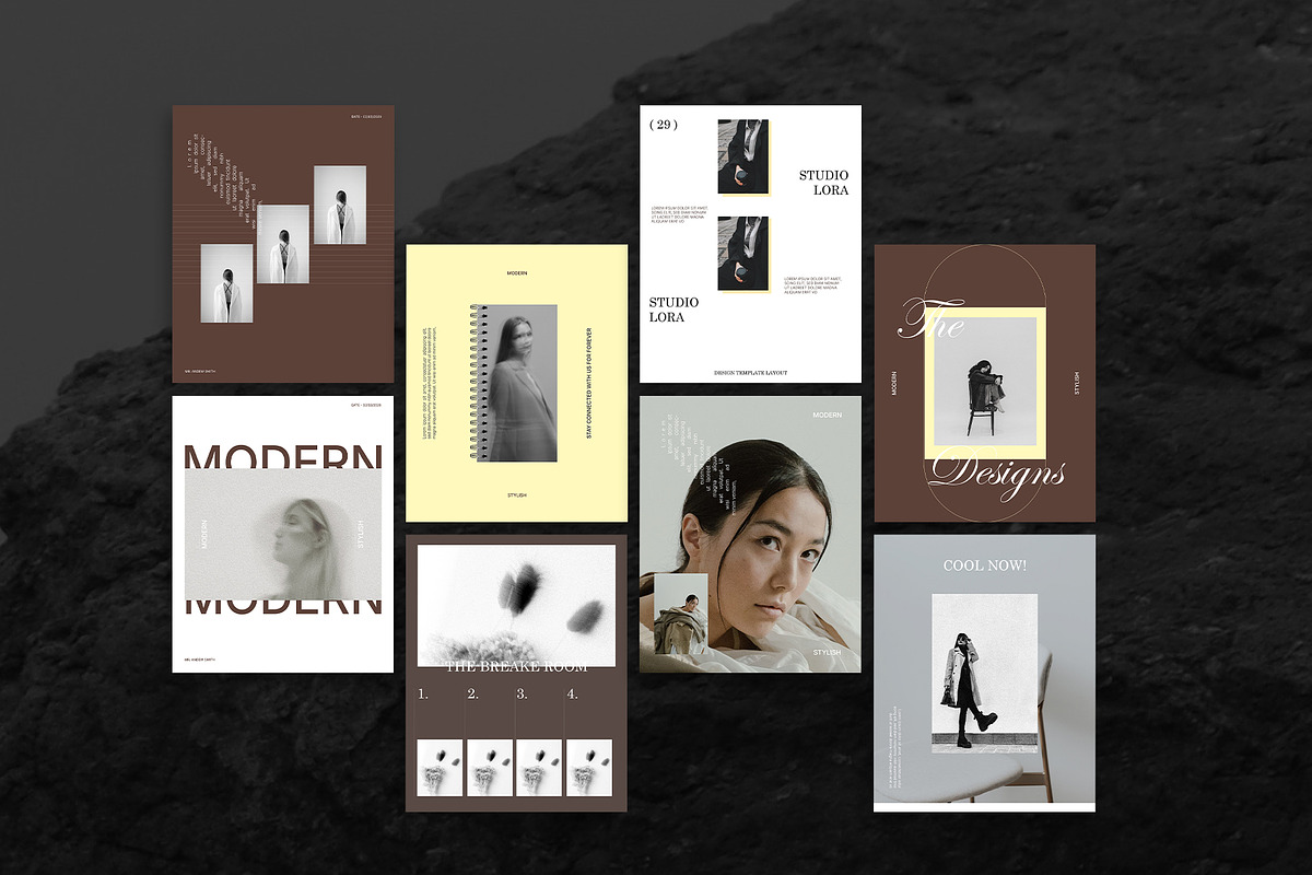 ÉVORA - INSTAGRAM TEMPLATE, a Social Media Template by Devators (Photo 2 of 6)