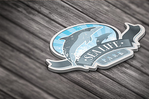 3D Logo Mock Up