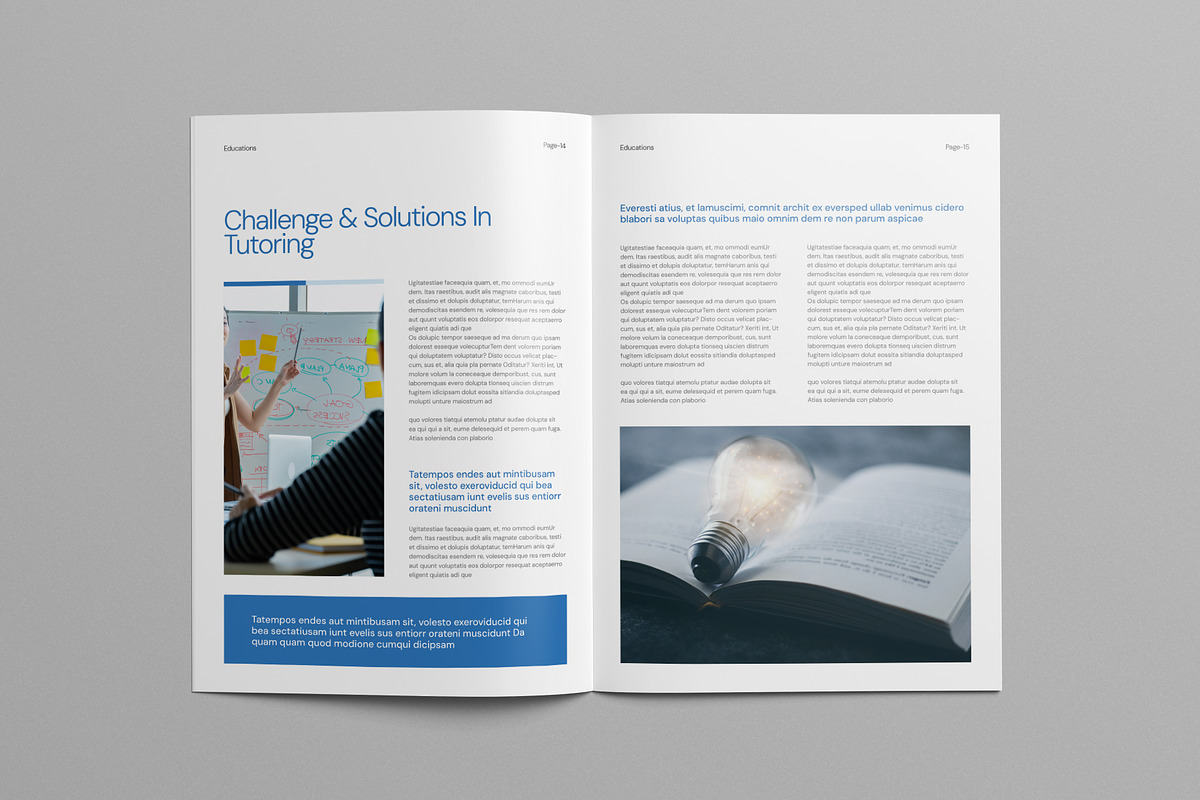 Education Brochure Template | Canva, a Brochure Template by Pixelpick (Photo 6 of 9)