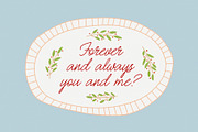 Real Love Wedding Font Duo, a Handwritten Font by AnMark (Thumbnail 5 of 13)
