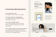 Squarespace 7.1 Template: Social, a Websites & App Template by Kseniia_Design (Thumbnail 10 of 10)