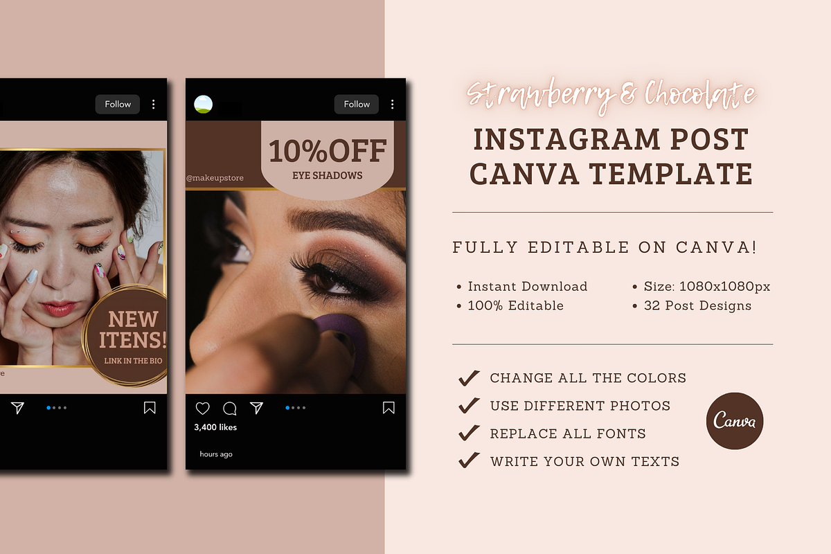 Makeup Posts for Instagram preview 5