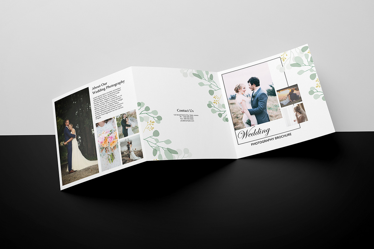 Photography Square Trifold Brochure, a Brochure Template by Template Shop (Photo 1 of 5)