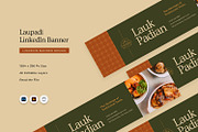 Laupadi - Linkedin Banner, a Social Media Template by Fannan Studio (Thumbnail 1 of 3)