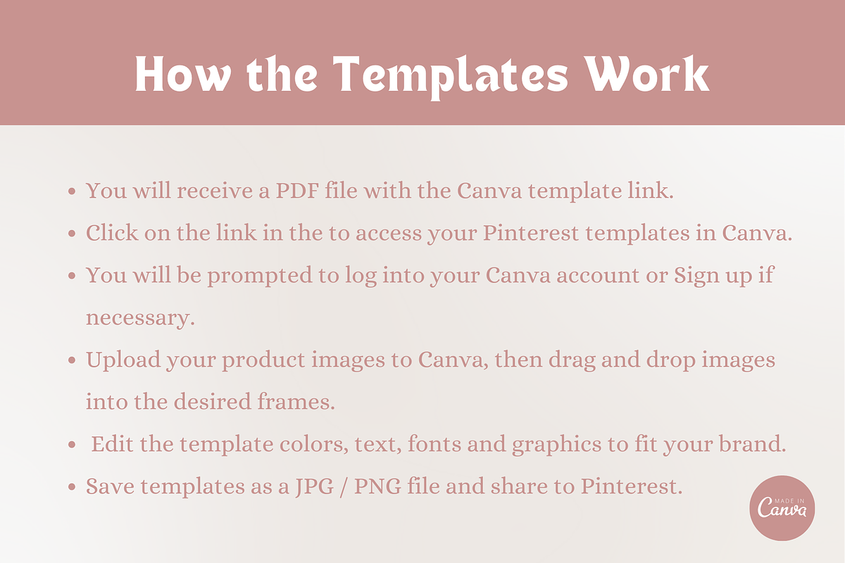 Digital Product Pinterest Templates, a Social Media Template by The Chaos Project (Photo 10 of 10)