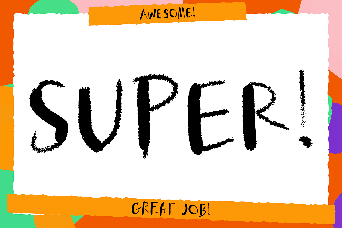 Grouchy Marks Handmade Font, a Handwritten Font by Maker Fonts (Photo 4 of 13)