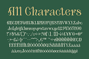 CS Bailey – Art Nouveau Font, a Serif Font by Craft Supply Co. (Thumbnail 8 of 8)