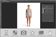 Swimsuit Mockup PSD, an Advertising Mockup by Bruno's Shop (Thumbnail 2 of 3)