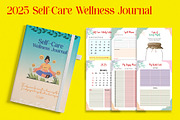 2025 Self Care Wellness Journal, a Stationery Template by Graphic Template (Thumbnail 2 of 2)