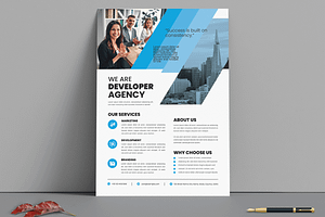 Corporate Flyer, a Flyer Template by MightyDesign