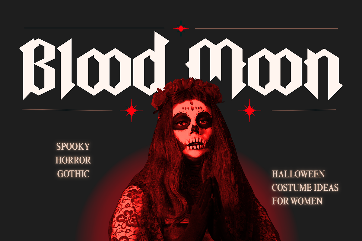 Black Rustik - Blackletter Logo Font, a Blackletter Font by Illushvara Design (Photo 5 of 13)