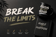 Roguegang Brush Font, a Handwritten Font by cocodesign (Thumbnail 6 of 8)