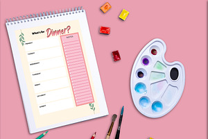 Printable Dinner Planner