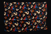 Fantastic beasts. Medieval tale, a Pattern Graphic by OlgaSoi007 (Thumbnail 13 of 16)