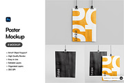 Poster Mockup, an Advertising Mockup by SLAB! Design (Thumbnail 1 of 6)