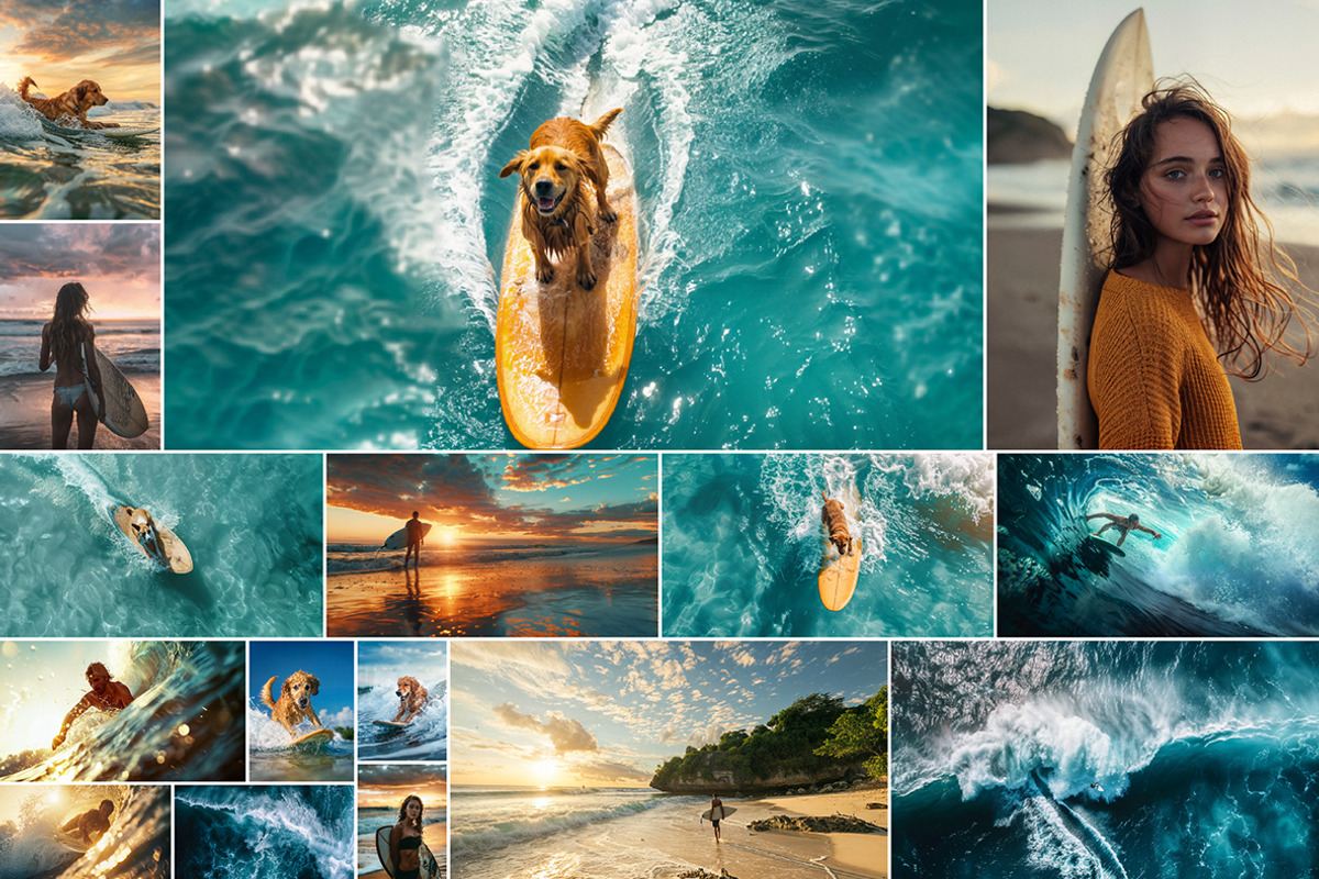 64 Surfing images, a Sports & Recreation Photo by Handmadefont (Photo 6 of 13)