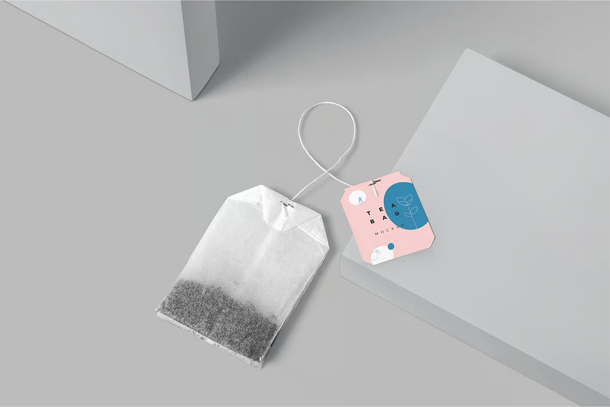 Tea bag Mockup, a Product Mockup by megostudi0 (Photo 6 of 7)