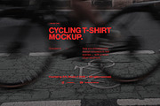 CYCLING T-SHIRT MOCKUP, a Shirt Mockup by XAL (Thumbnail 7 of 7)