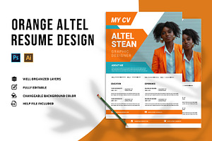 Orange Altel CV & Resume