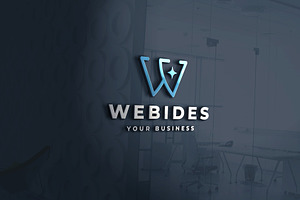 Webides Letter W Star Logo, a Branding & Logo Template by Design_Planet
