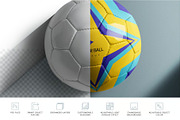 Football Mockup, a Product Mockup by megostudi0 (Thumbnail 5 of 6)
