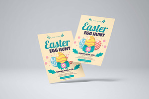 Easter Egg Hunt Flyer Template, a Flyer Template by Artnivora.Std