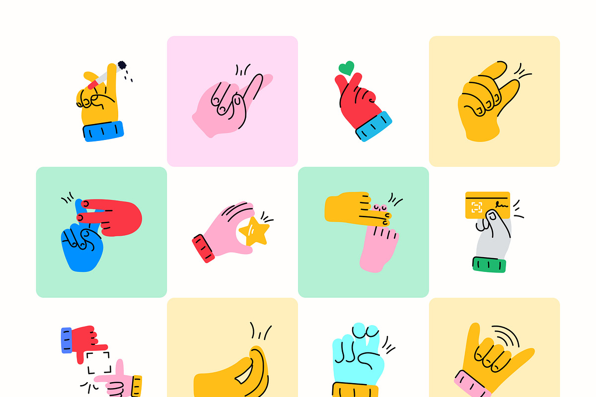 Animated Hand Icons, a Duotone Icon by Prosymbols (Photo 6 of 12)