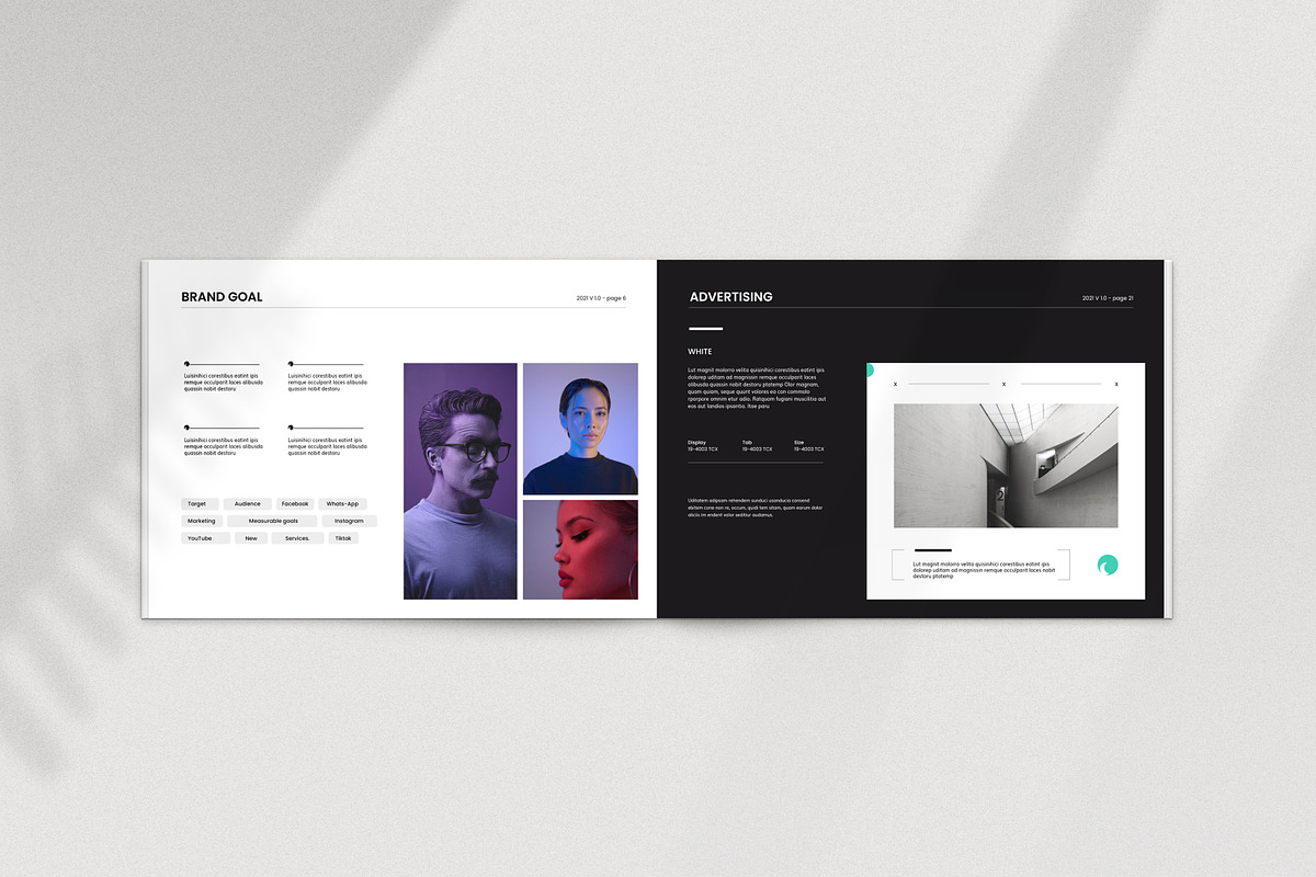 Quote | Brand Guidelines, a Brochure Template by GoldenPixelStudio