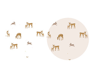 Deer Kids Pattern