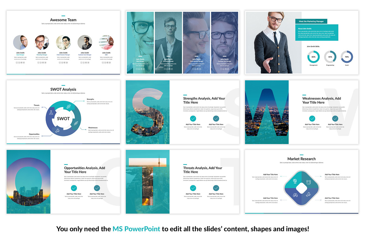 Marketing Plan PowerPoint Template, a Presentation Template by SlideBunny (Photo 9 of 30)