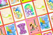 Postmodern Squiggle 2 Vector Clipart, an Object Graphic by angelainthefields (Thumbnail 13 of 14)
