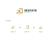 J Letter | Real Estate -Logo Design, a Branding & Logo Template by MD Foysal Hossain (Thumbnail 2 of 10)