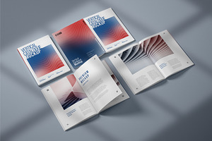 Vertical Catalog, Magazine Mockup