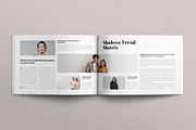 Modern Magazine Template Landscape, a Magazine Template by E-Type (Thumbnail 6 of 7)