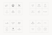 Minimal Logo Kit Bundle Volume 2, a Branding & Logo Template by Studio Kumo (Thumbnail 12 of 13)