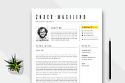 Resume/CV Template, a Resume Template by ArtisticLand (Thumbnail 3 of 3)