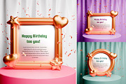 Birthday Mockup PSD file., an Advertising Mockup by samsulpassive (Thumbnail 3 of 4)